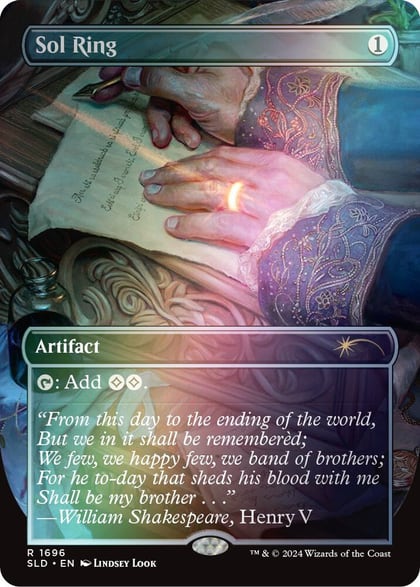 Sol Ring (1696) (Rainbow Foil), Secret Lair Drop Series 1696