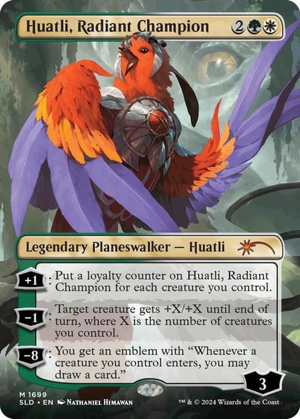 Huatli, Radiant Champion, Secret Lair Drop Series 1699