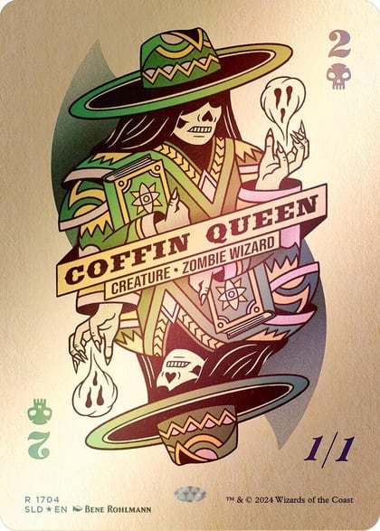 Coffin Queen (Rainbow Foil), Secret Lair Drop Series 1704