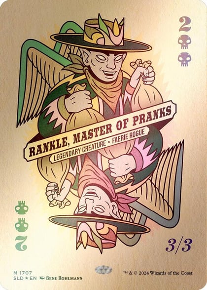 Rankle, Master of Pranks (Rainbow Foil), Secret Lair Drop Series 1707