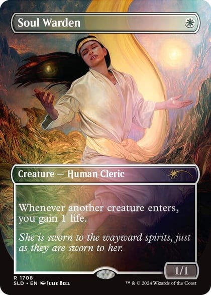 Soul Warden (Rainbow Foil), Secret Lair Drop Series 1708