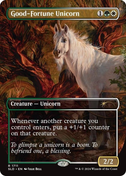 Good-Fortune Unicorn, Secret Lair Drop Series 1711