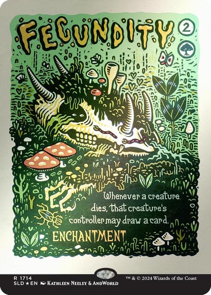 Fecundity (Rainbow Foil), Secret Lair Drop Series 1714