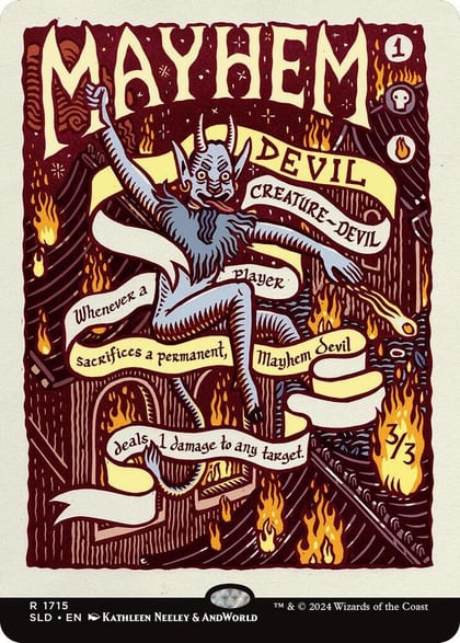 Mayhem Devil, Secret Lair Drop Series 1715
