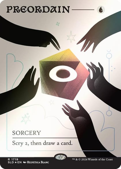 Preordain (1719) (Rainbow Foil), Secret Lair Drop Series 1719