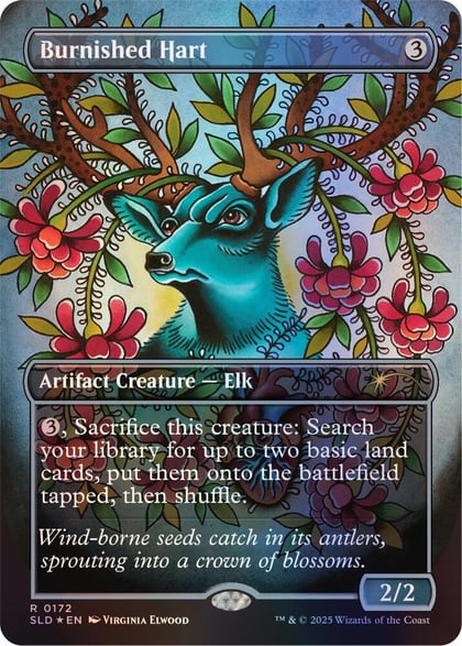 Burnished Hart (Rainbow Foil), Secret Lair Drop Series 172