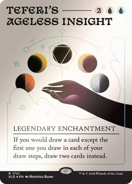 Teferi's Ageless Insight (Rainbow Foil), Secret Lair Drop Series 1721