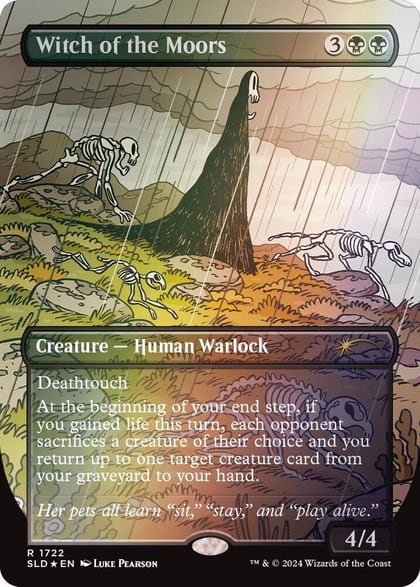 Witch of the Moors (Rainbow Foil), Secret Lair Drop Series 1722