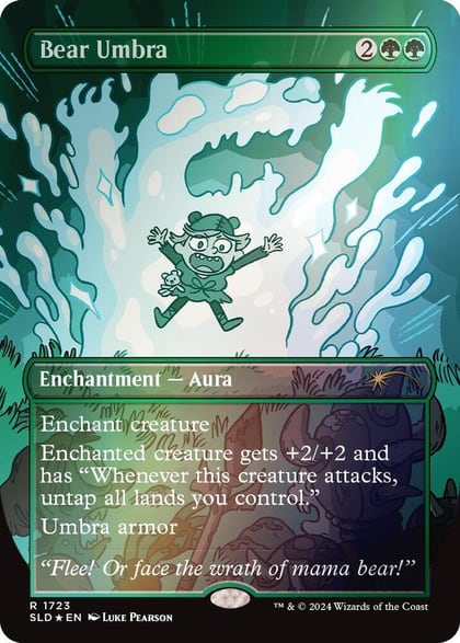 Bear Umbra (Rainbow Foil), Secret Lair Drop Series 1723