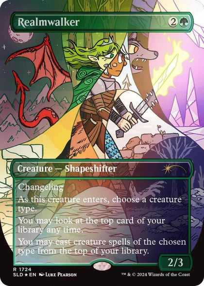 Realmwalker (Rainbow Foil), Secret Lair Drop Series 1724