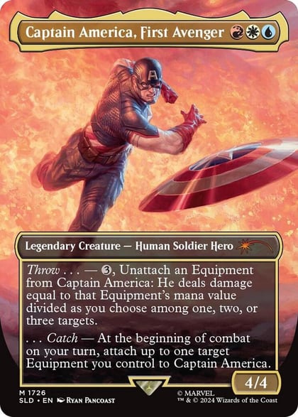 Captain America, First Avenger, Secret Lair Drop Series 1726