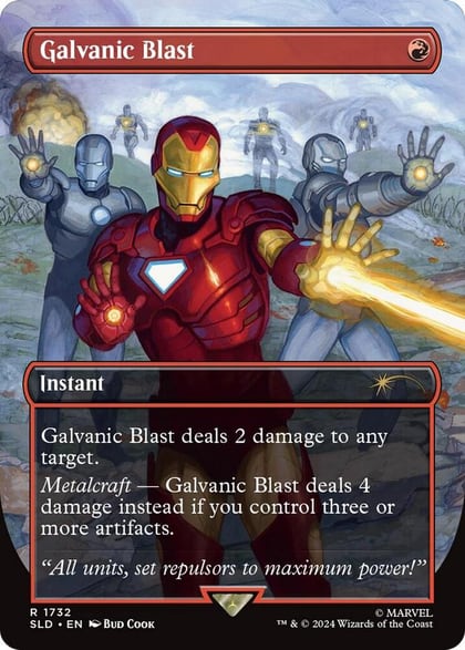 Galvanic Blast (Rainbow Foil), Secret Lair Drop Series 1732