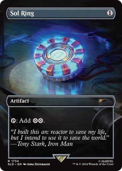 Sol Ring (1734) (Rainbow Foil), Secret Lair Drop Series 1734