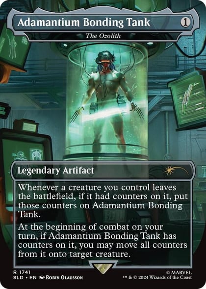 Adamantium Bonding Tank - The Ozolith (Rainbow Foil), Secret Lair Drop Series 1741