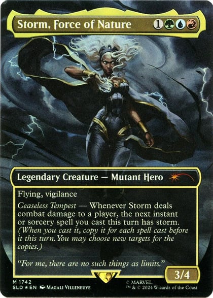 Storm, Force of Nature (Rainbow Foil), Secret Lair Drop Series 1742