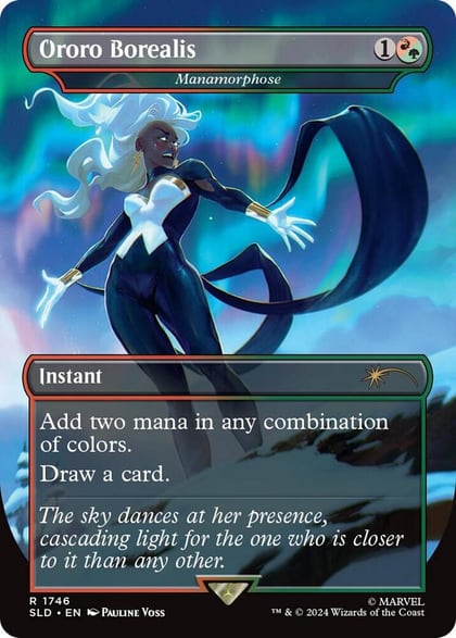 Ororo Borealis - Manamorphose (Rainbow Foil), Secret Lair Drop Series 1746