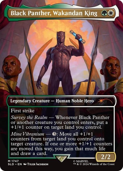 Black Panther, Wakandan King, Secret Lair Drop Series 1747