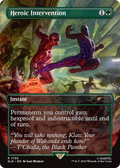 Heroic Intervention (Rainbow Foil), Secret Lair Drop Series 1750