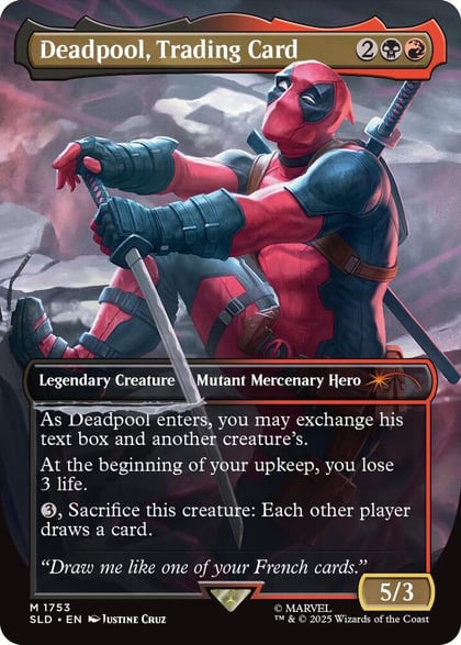 Deadpool, Trading Card (1753), Secret Lair Drop Series 1753