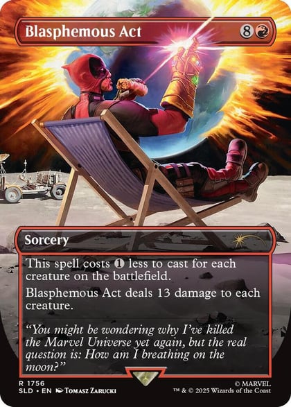 Blasphemous Act (1756), Secret Lair Drop Series 1756