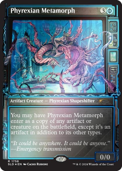 Phyrexian Metamorph (Rainbow Foil), Secret Lair Drop Series 1758