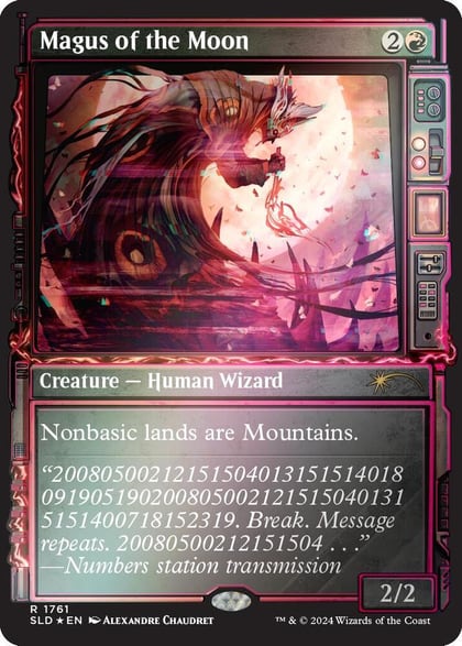 Magus of the Moon (Rainbow Foil), Secret Lair Drop Series 1761