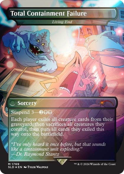 Total Containment Failure - Living End (Rainbow Foil), Secret Lair Drop Series 1769