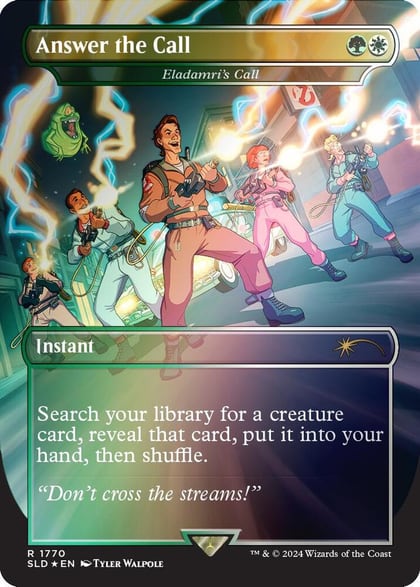 Answer the Call - Eladamri's Call (Rainbow Foil), Secret Lair Drop Series 1770