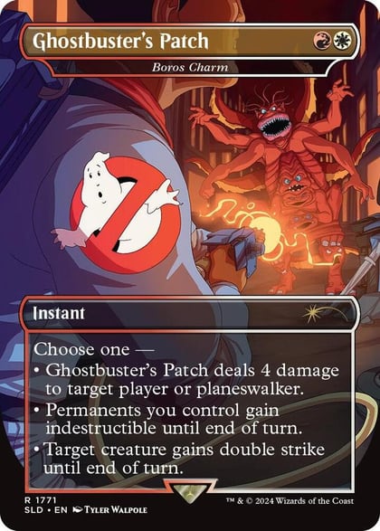 Ghostbuster's Patch - Boros Charm, Secret Lair Drop Series 1771
