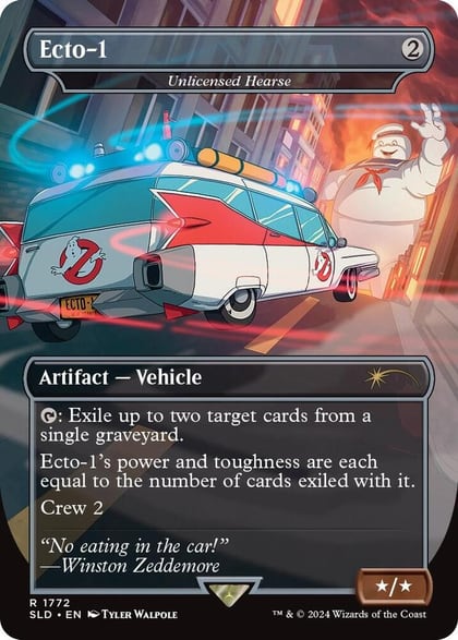 Ecto-1 - Unlicensed Hearse, Secret Lair Drop Series 1772