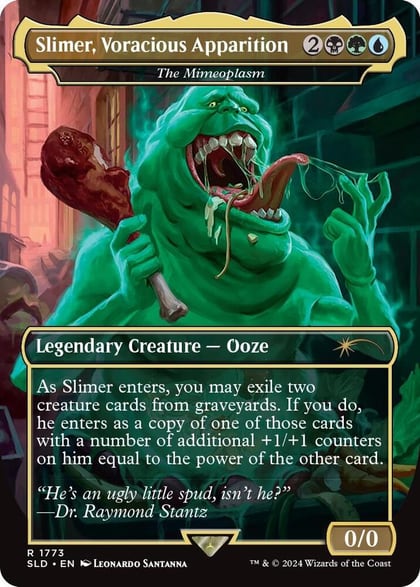 Slimer, Voracious Apparition - The Mimeoplasm, Secret Lair Drop Series 1773