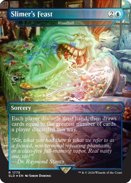 Slimer's Feast - Windfall (Rainbow Foil), Secret Lair Drop Series 1775