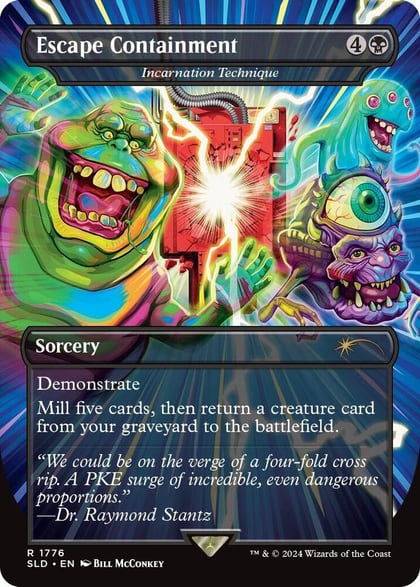 Escape Containment - Incarnation Technique, Secret Lair Drop Series 1776