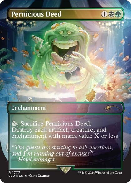 Pernicious Deed (Rainbow Foil), Secret Lair Drop Series 1777