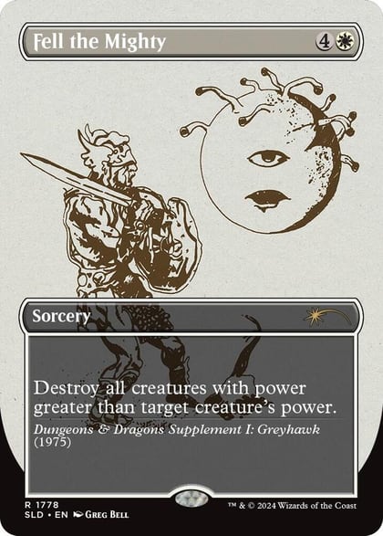 Fell the Mighty (1778), Secret Lair Drop Series 1778