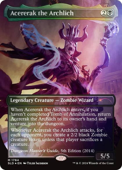 Acererak the Archlich (Rainbow Foil), Secret Lair Drop Series 1784