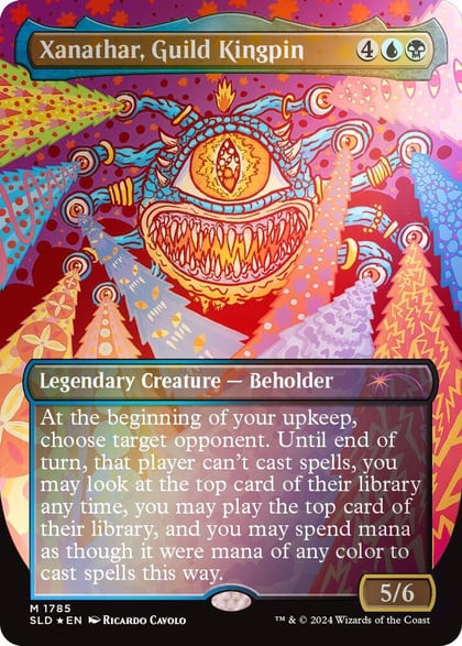 Xanathar, Guild Kingpin (Rainbow Foil), Secret Lair Drop Series 1785
