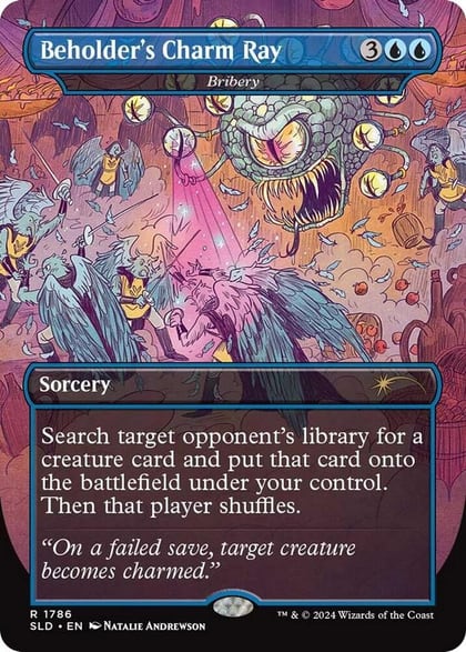 Beholder's Charm Ray - Bribery, Secret Lair Drop Series 1786