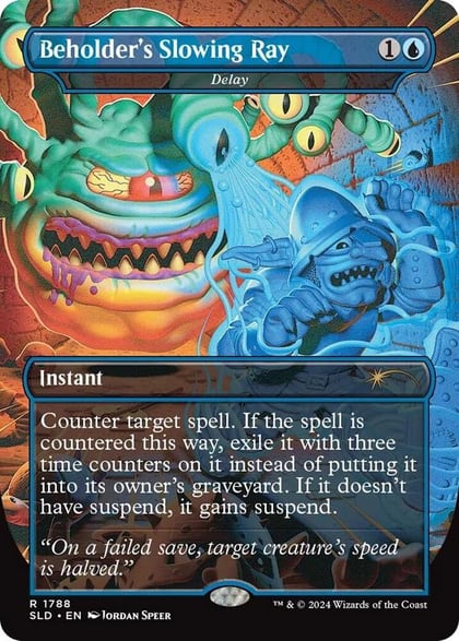 Beholder's Slowing Ray - Delay, Secret Lair Drop Series 1788
