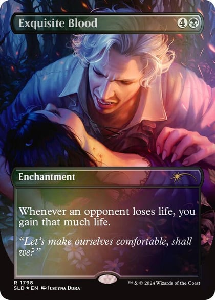 Exquisite Blood (Rainbow Foil), Secret Lair Drop Series 1798