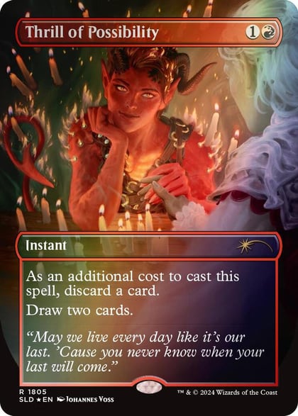 Thrill of Possibility (1805) (Rainbow Foil), Secret Lair Drop Series 1805