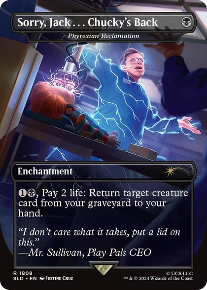 Sorry, Jack . . . Chucky's Back - Phyrexian Reclamation, Secret Lair Drop Series 1808