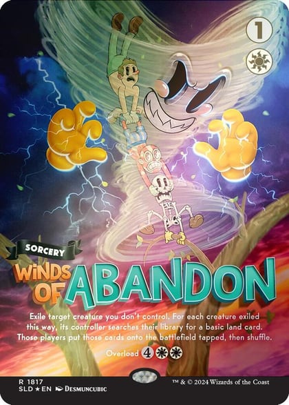 Winds of Abandon (Rainbow Foil), Secret Lair Drop Series 1817