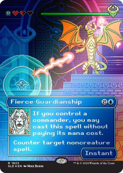 Fierce Guardianship (Rainbow Foil), Secret Lair Drop Series 1823