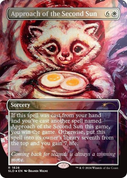 Approach of the Second Sun (Rainbow Foil), Secret Lair Drop Series 1826