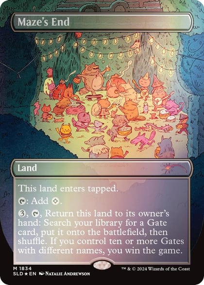 Maze's End (Rainbow Foil), Secret Lair Drop Series 1834