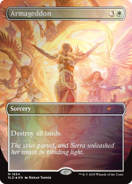 Armageddon (Rainbow Foil), Secret Lair Drop Series 1854