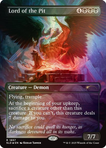 Lord of the Pit (Rainbow Foil), Secret Lair Drop Series 1857