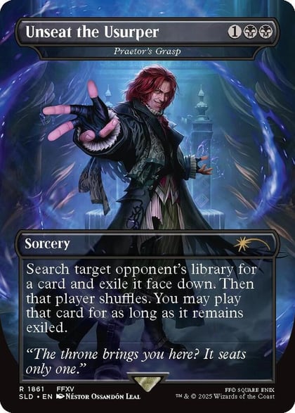 Unseat the Usurper - Praetor's Grasp, Secret Lair Drop Series 1861