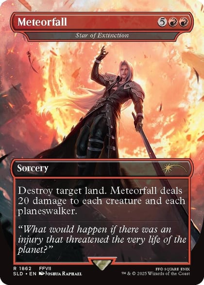 Meteorfall - Star of Extinction, Secret Lair Drop Series 1862